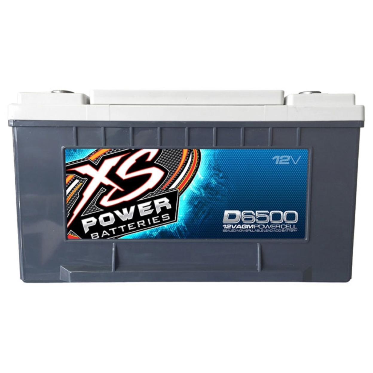 XS Power D6500 XS Series 12V 3,900 Amp AGM High Output Battery with M6 Terminal Bolt - image 2 of 5