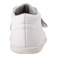 thumbnail image 3 of Smart Step Toddlers' Wide Width Hook and Loop Leather Walking Shoes - White, 5, 3 of 8