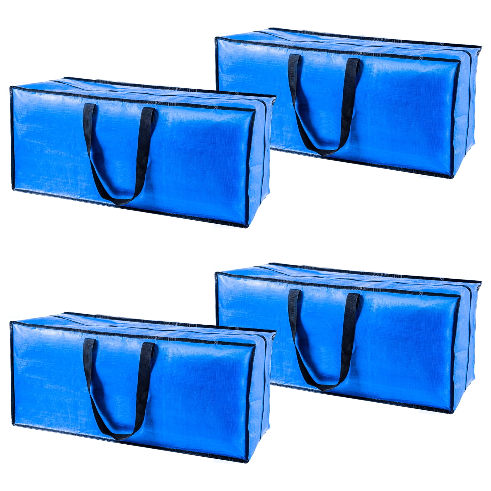 GZBtech 4Pcs Heavy Duty Moving Bags Large Storage Bag Waterproof with