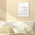 thumbnail image 2 of Girls Boho Room Decor,She Is Sunshine Mixed With a Little Hurricane Framed Canvas Wall Art Decor 11×14,Girls Wall Decor,Boho Sunshine Girls Nursery Little Girl Room Wall Art Framed Decor Prints, 2 of 11
