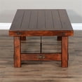 thumbnail image 6 of Pemberly Row 52" Farmhouse Wood Coffee Table in Medium Brown, 6 of 9