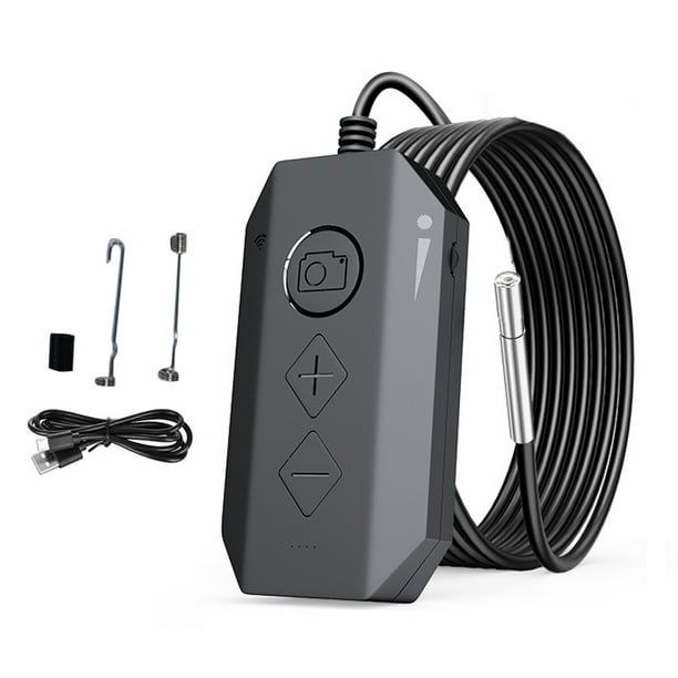 Matsuzay IP67 Impermeable 1080P WiFi 1-4X Zoomable 8LED 70 ° Cámara de inspección de tuberías Boroscopio portátil brillante ajustable Electrónica No.02