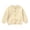 Beige, variant on Unisex Cardigan Sweaters Girls Boys Button Up Sweater Outerwear Long Sleeve Casual Basic Preppy Knit Coat 1-12 Years