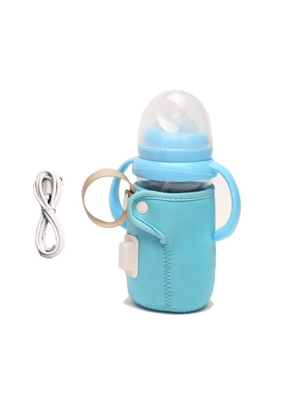 ZUARFY USB Charging Baby Bottle Cover Newborn Baby Bottle Feeding Insulated Bag Portable Infant Milk Feeding Warmer Nursing Care