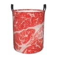 thumbnail image 6 of Picia Beef Steaks Large Laundry Basket, Waterproof, Freestanding Laundry Hamper, Collapsible Tall Clothes Hamper with Extended Handles-Medium, 6 of 8
