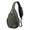 Dark Green, variant on Unisex 6L Hiking Walking Nylon Sling Bag Cross-Body Shoulder Chest Bag,Black
