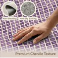 thumbnail image 6 of ODIKA Interlocking Boho Mosaic Geometric Abstract Swirl Ombre Purple Flowing Dynamic Pet Friendly & Kids Safe for Bedroom, Bedside, Nursery, 6 of 7