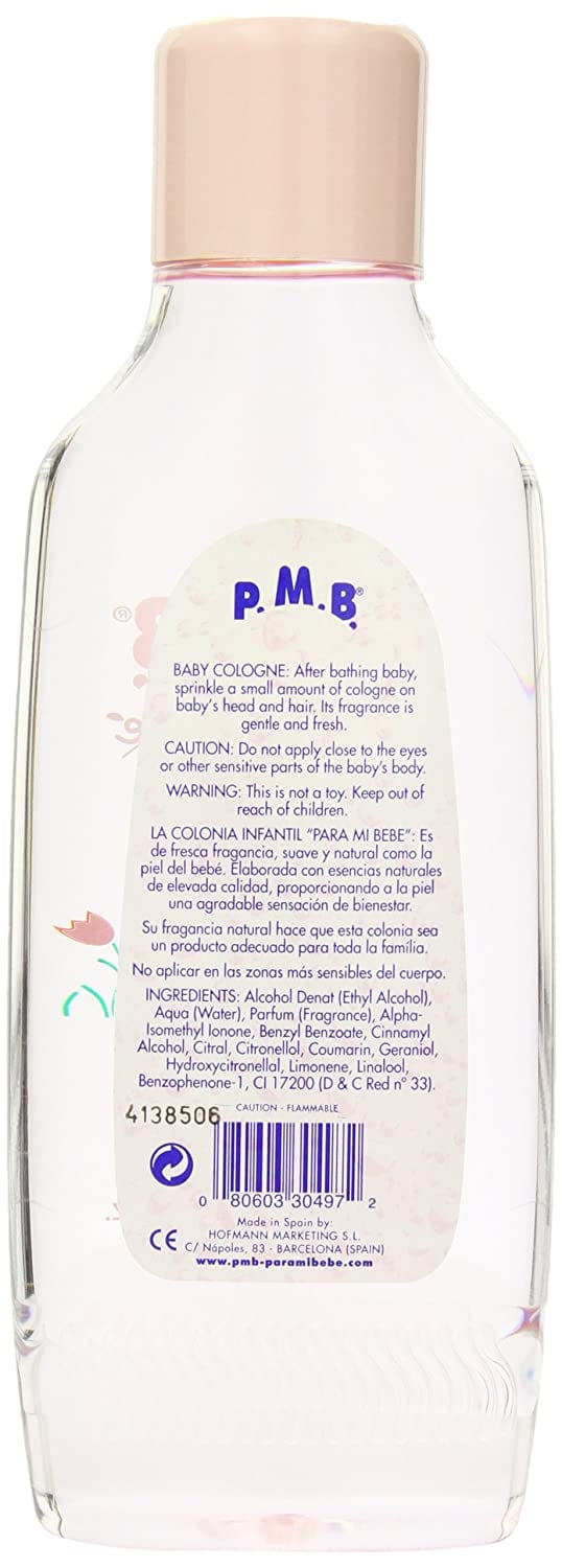 Para Mi Bebe Splash Cologne Girls, 8.3 oz (Pack of 6)