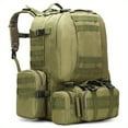 thumbnail image 3 of 4 In 1 Combination Backpack Outdoor Backpack Hiking Mountaineering Shoulder Bag, Oversized Backpack, Waterproof Outdoor Military Backpack, 3 of 5