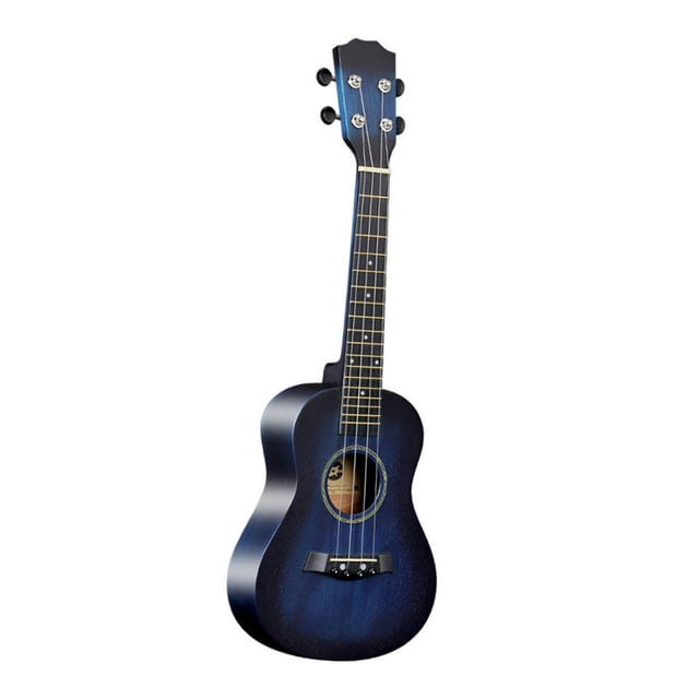 Milaget Ukulele 23inch Musical Instrument 4 Strings Guitar Music Educational Toy for All Ages Children Adults Learning Play Dark Blue