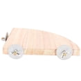 thumbnail image 4 of Bird Perch Stand Platform Log Color Chinchilla Hamster Fan Pedal Hamster Parrot Station board(S), 4 of 4