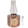 thumbnail image 2 of Lámpara De Mesa Vintage Con Altavoz , Luz Nocturna Portátil, Lámpara De Aceite LED Sin Llama, Lámpara De Mesita De Noche, Altavoz Con Batería De 1200 MAh, Para, 2 of 8