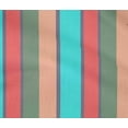 thumbnail image 5 of oneOone Cotton Flex Turquoise Green Fabric Stripes Craft Projects Decor Fabric Printed By The Yard 40 Inch Wide-7L, 5 of 6