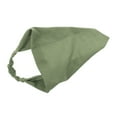 thumbnail image 5 of Unique Bargains 1 Pc Fashion Solid Headwrap for Women Green, 5 of 6
