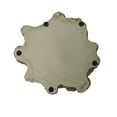 thumbnail image 6 of Well Designed Nature Inspired Tree Trunk Stool Gold - Saltoro Sherpi, 6 of 7