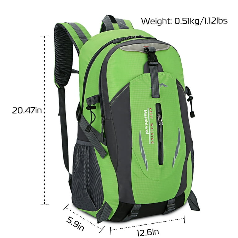 36L Nylon Travel Backpack Waterproof Outdoor Rucksack Men Camping Hiking Bag