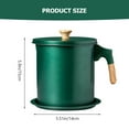 thumbnail image 2 of Homemaxs Practical Oil Strainer Stainless Steel Oil Straining Pot Restaurant Kitchen Utensil, 2 of 6