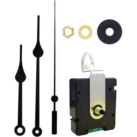 ERDS-Radio Clock Movement, 0.67 inch(17mm) Axis Length WWVB Atomic Electric Controlled Clock Wall Clock Clockwork Scanning Quartz Drives