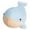 Blue, variant on KOYPTL Cute Oceans Whales Stuffed Animals Toy for 3 4 5 6 7 8 Year Old Girls Boys, Whales Doll Soft Stuffed Bear Plush Toys for Kids,Birthday Christmas Gifts for Kids