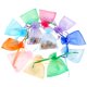 thumbnail image 5 of Bolsas transparentes de regalo de organza Boshen de 5 x 7 cm, 200 unidades, colores mezclados, 5 of 6