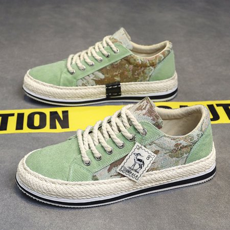 

Canvas Men‘s Shoes Winter All-match Sports Casual Flat Shoes Spring Soft Sole Old Beijing Cloth Shoes Men‘s Work