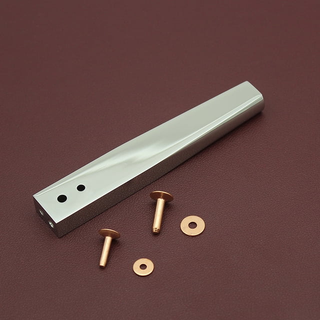 Handcrafted Red Bronze Rivet Installation Tool with Brushed Finish – Precision Leather Crafting Tool for DIY & Professional Use, Compact and User-Friendly Design for Accurate Rivet Setting in Leather