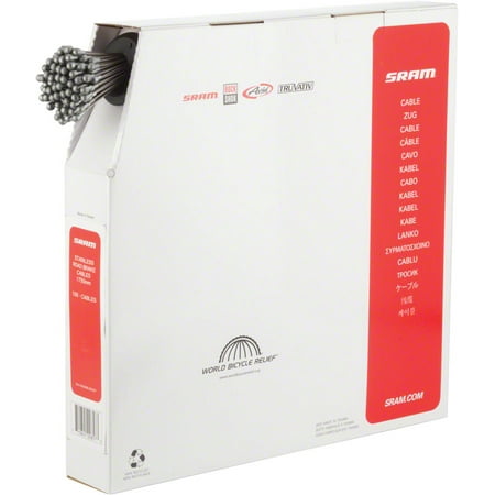 SRAM Stainless Road Brake Cables Filebox of 100