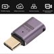 thumbnail image 5 of Type C Adapter USB4.0 HD 8K 40Gbps PD240W Fast Charging Aluminum Shell Portable Type C to Type C Adapter for Cell Phone Male to Female, Straight, 5 of 5