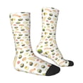 thumbnail image 3 of Uemuo Sushi and Rolls Pattern Women's Crew Socks, Soft Durable Breathable Moisture-Wicking with Odor Control Cotton socks, 3 of 9