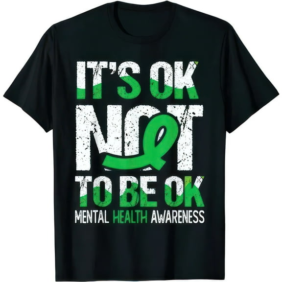 Mental Health Matters Mental Health Awareness Colorful Brain T-Shirt