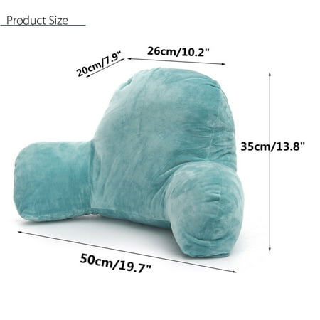 Comfort Micro Bed Rest Reading And Bedrest Lounger Sitting Support Pillow Soft But Firmly Stuffed Pp Cotton Fill Backrest With Arms Canada Backrest Pillow With Arms Canada, Pillow With Armrests