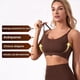 thumbnail image 3 of 3 Piezas Brasieres Deportivos Mujer Yoga Sujetador Recortada Tank Tops con Copas Acolchadas Extraíbles Brasieres Deportivos para Pilates para Hacer Yoga,Correr,Fitness, 3 of 5