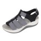 thumbnail image 2 of Zapatillas de verano para mujer, zapatos informales para mujer, sandalias con cuña de plataforma ligera Wmkox8yii  nm7354, 2 of 7