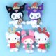 thumbnail image 2 of Sanrio Christmas Series Plush Doll Cute Cartoon Hello Kitty My Melody Elk Christmas Tree Gift Box Dress Up Children's Toy Gifts, 2 of 5