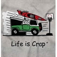 thumbnail image 2 of Kayak Adulting Fail Funny Outdoors Men's Graphic T Shirt Tees Brisco Brands X, 2 of 5
