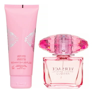 Versace Bright Crystal Absolu Perfume Gift Set for Women, 2 Pieces
