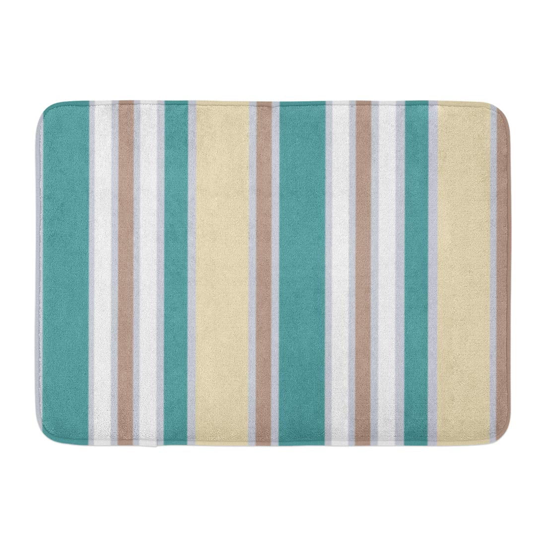 SIDONKU Colorful Abstract Color Lines Turquoise Beige White Gray