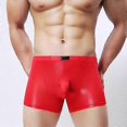 thumbnail image 4 of Men's Soft Breathable Boxer Briefs with Elephant Nasal Design, Solid Color Underwear, 4 of 5