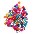 thumbnail image 1 of 500Pcs Necklace Making Beads Loose Beads Spacer Beads Colorful Spacer Beads Assorted Color, 1 of 8