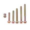 thumbnail image 1 of Furniture Attachment Screws, Accurate Threads Sturdy Stainless Steel Hammer Nut Set High Hardness  with Wrench for Chairs, 1 of 8