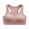 thumbnail image 1 of Aayomet Bralettes for Women Plus Size Back Wrapped Chest Thin Without Steel Rings Bra (Pink, M), 1 of 4