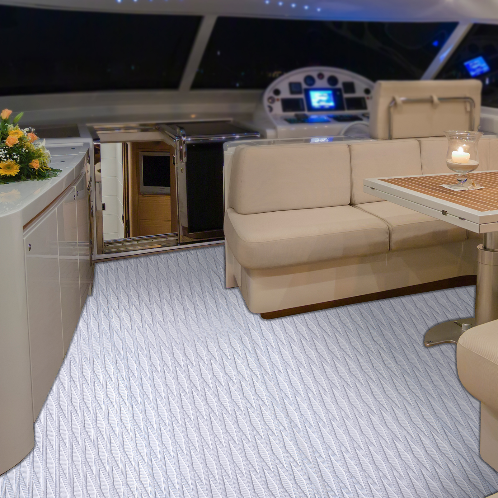 Non-Skid Mat Boat Flooring Mat Boat Non-Skid Carpet Boat Flooring Decking Sheet Non-Slip Carpet  for Motorboat Yacht Kayak Surfboard Deckinging