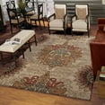 thumbnail image 4 of Orian Rugs 1609 Wild Weave Jacque line Bisque Area Rug, Beige - 7.83 x 10.83 ft., 4 of 4