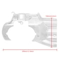 thumbnail image 2 of Chrome Engine Transmission Interface Cover Fit For Harley Fatboy 07+ 17 16 15 14, 2 of 9