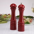 thumbnail image 4 of Chef Specialties - 10600 - Autumn Hues - 10 Inch - Pepper Mill and Salt Shaker Set - Candy Apple, 4 of 4