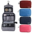 thumbnail image 2 of Bathroom Shower Waterproof Travel Toiletry Makeup Storage Bag Pouch Organizer, 2 of 10