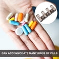 thumbnail image 2 of Miangastore Travel Pill Organizer Weekly Pill Box Multi-grids Pill Organizer Weekly Pill Box Convenient Pill Holder, 2 of 8