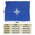 thumbnail image 3 of ZICANCN Anti-Pilling Flannel Bed Throw Blankets Compass Rose , Couch Ultra Soft Micro Fleece Sofa Bed Camping Travel Blanket for Adults 50"x40", 3 of 8