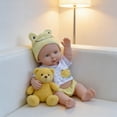thumbnail image 6 of Yunuuuoa Interactive Talking Baby Doll with Sound & Accessories, Soft Cuddly Toy for Pretend Play, Gift for s, 12-inch Realistic Doll Set with Movable Limbs, 6 of 6