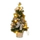 thumbnail image 4 of Mini árbol de Navidad con luces, árbol de Navidad artificial, adorno navideño, 20 luces 40cm, 4 of 9